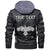 (Custom) Wonder Print Shop - Tribal Raven Ethnic Style Tattoo Leather Jacket RLT12 - Wonder Print Shop