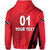 Custom Trinidad And Tobago Cricket Red Force Hoodie Simple Style LT8 - Wonder Print Shop