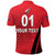 Custom Trinidad And Tobago Cricket Red Force Polo Shirt Simple Style LT8 - Wonder Print Shop