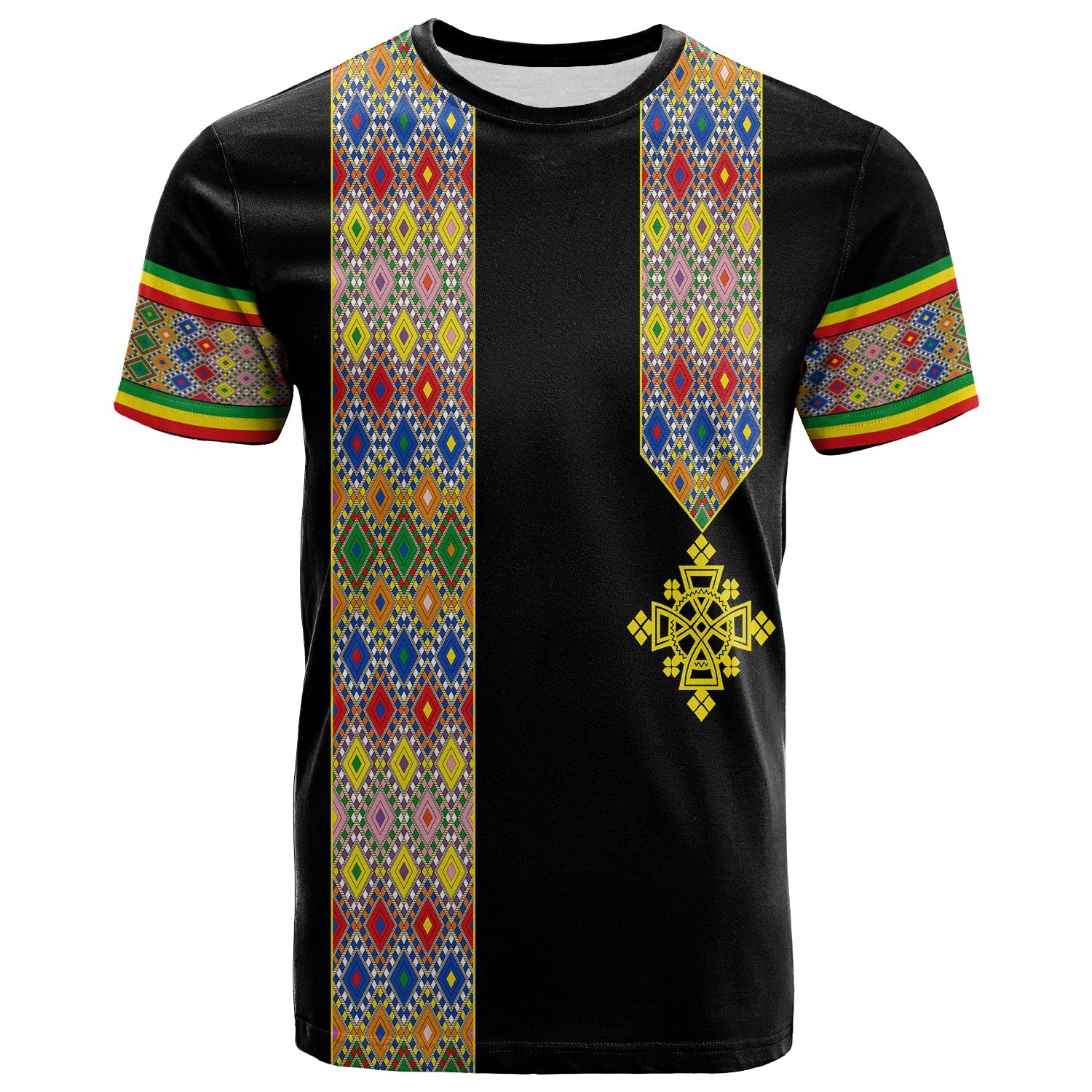 habesha-tilet-pattern-t-shirt-ethiopia-emblem