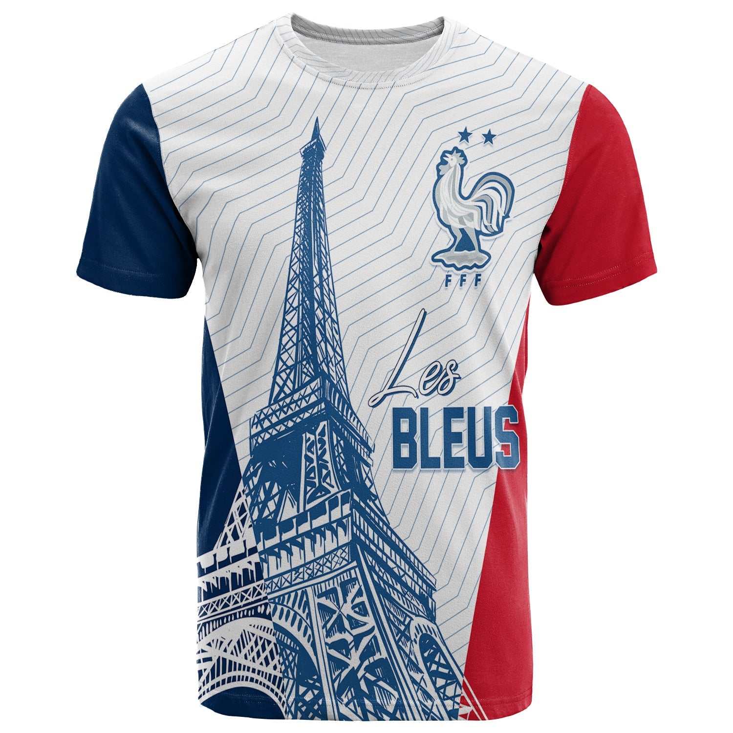 Personalised France FootbT Shirt World Cup 2022 Champions - Wonder Print Shop