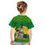 Happy St.Patrick Day Green KID T shirt Pets in Leprechaun Hat - Wonder Print Shop