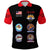 Custom Tuskegee Airmen Polo Shirt The Red Tails Simple Style Black Red LT8 - Wonder Print Shop