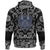 Viking Hoodie Two Celtic Ravens Tattoo with Bandana Paisley Style RLT12 - Wonder Print Shop