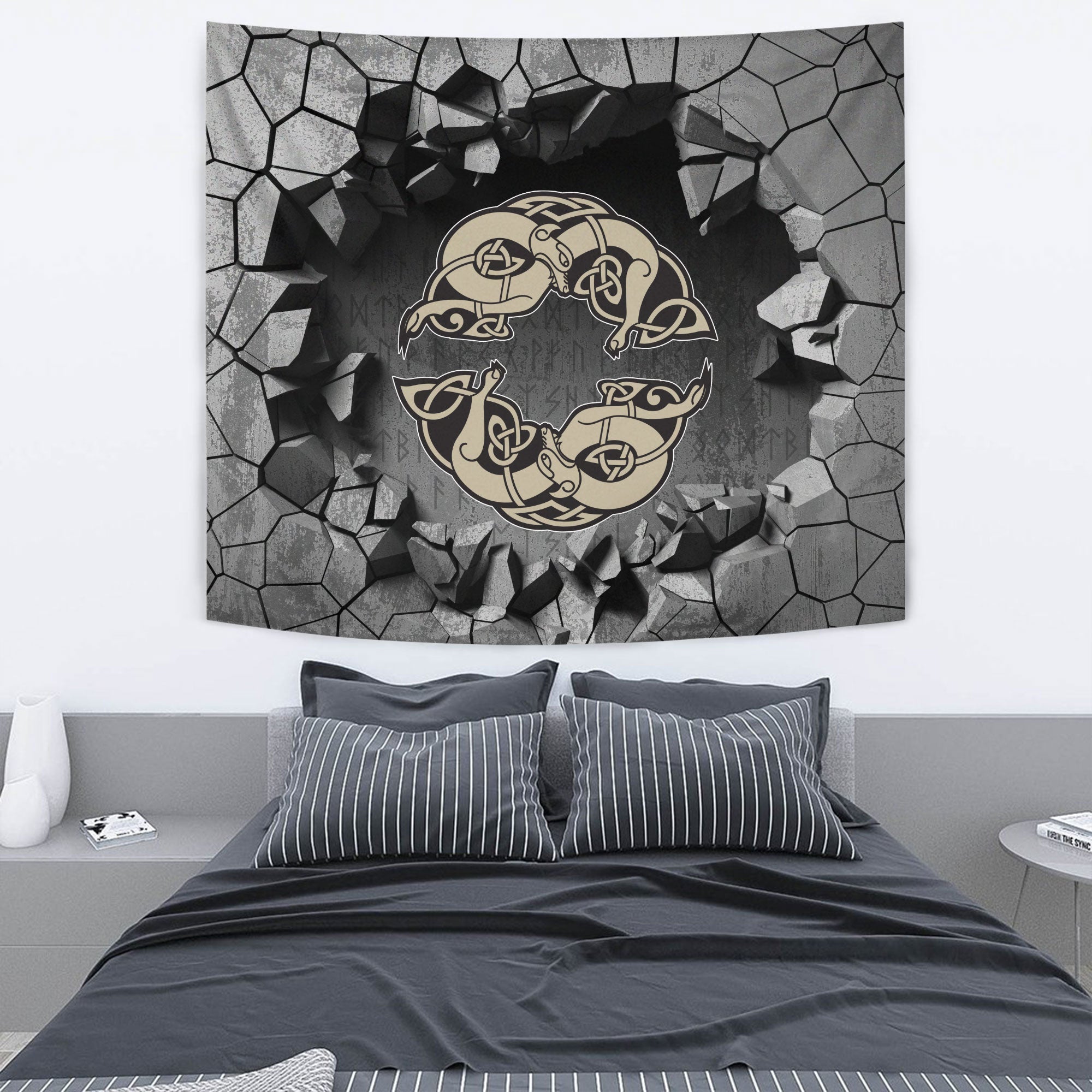 viking-tapestry-two-celtic-ravens-tattoo-tapestry