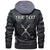 (Custom) Wonder Print Shop - Two Crossed Swords And Skull Leather Jacket RLT12 - Wonder Print Shop