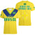 Brazil Football Sub20 Champions South American V Neck T Shirt - Wonder Print Shop