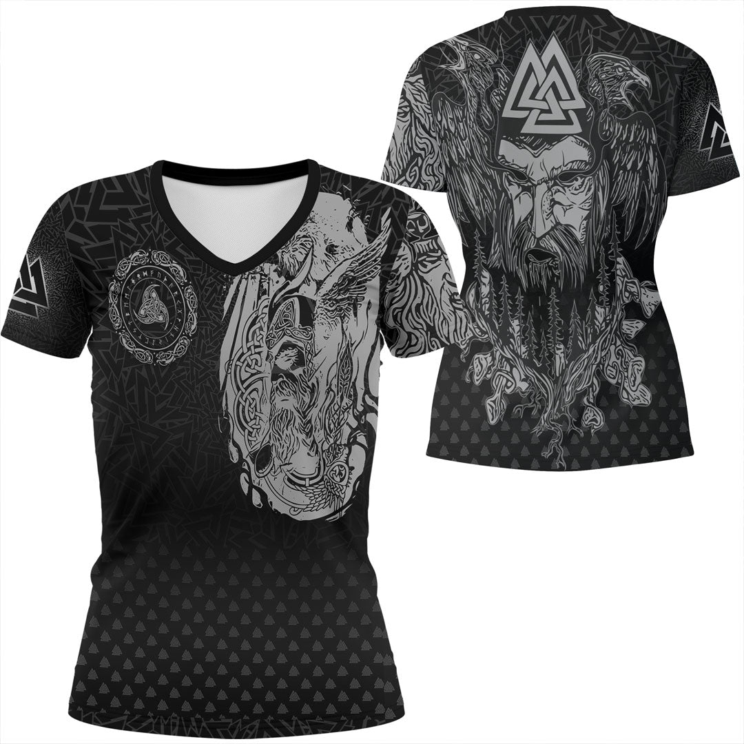 viking-clothing-viking-odin-raven-tattoo-style-special-version-v-neck-t-shirt