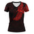 Viking Clothing Viking Odins Raven Tattoo V Neck T shirt Red Version RLT12 - Wonder Print Shop