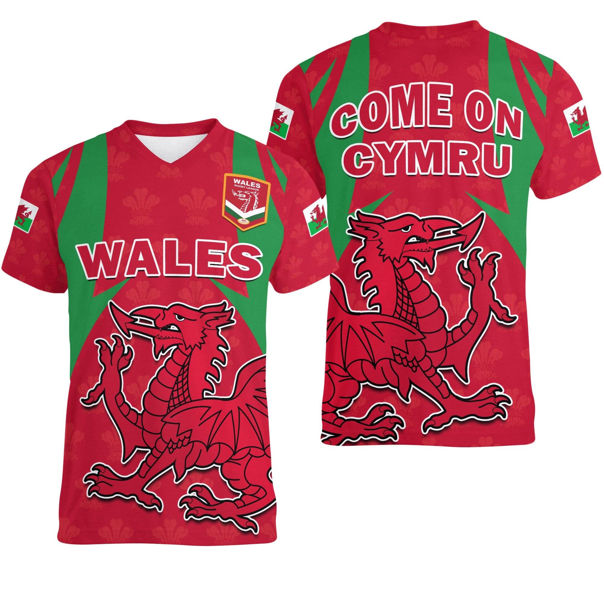 wales-rugby-v-neck-t-shirt-the-dragons-national-team-come-on-cymru