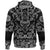 Viking Hoodie Valknut Two Axes with Bandana Paisley Style RLT12 - Wonder Print Shop