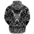 Viking Hoodie Valknut and Swords with Bandana Paisley Style RLT12 - Wonder Print Shop