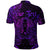 Custom Virgo Zodiac Polynesian Polo Shirt Unique Style Purple LT8 - Wonder Print Shop