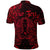 Custom Virgo Zodiac Polynesian Polo Shirt Unique Style Red LT8 - Wonder Print Shop