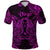 Custom Virgo Zodiac Polynesian Polo Shirt Unique Style Pink LT8 - Wonder Print Shop