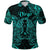 Custom Virgo Zodiac Polynesian Polo Shirt Unique Style Turquoise LT8 - Wonder Print Shop