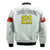 Custom Personalised Mate Ma'a Tonga Rugby Bomber Jacket Tongan Kupesi White Style LT9 - Wonder Print Shop
