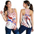 croatia-women-racerback-tank-checkerboard-grunge-style