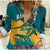 bahamas-women-casual-shirt-blue-marlin-with-bahamian-coat-of-arms