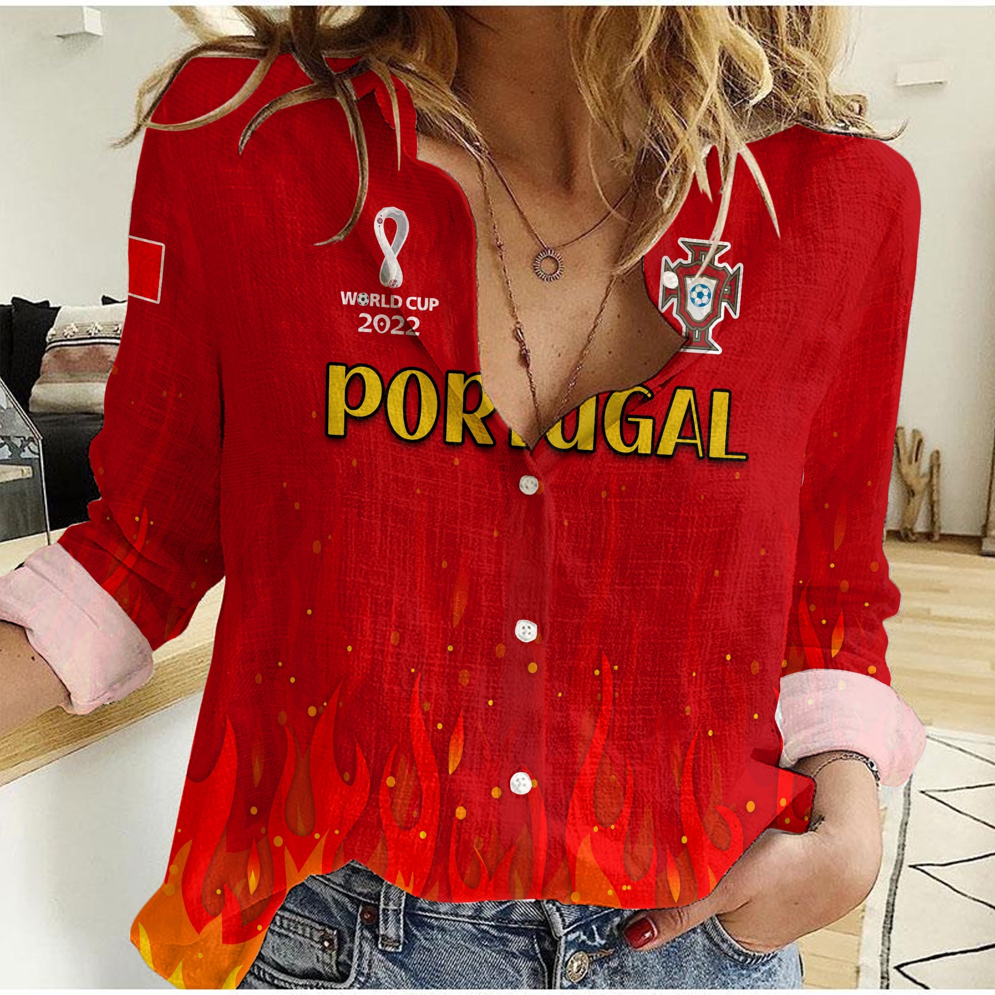 portugal-football-women-casual-shirt-champions-soccer-world-cup-my-heartbeat-fire