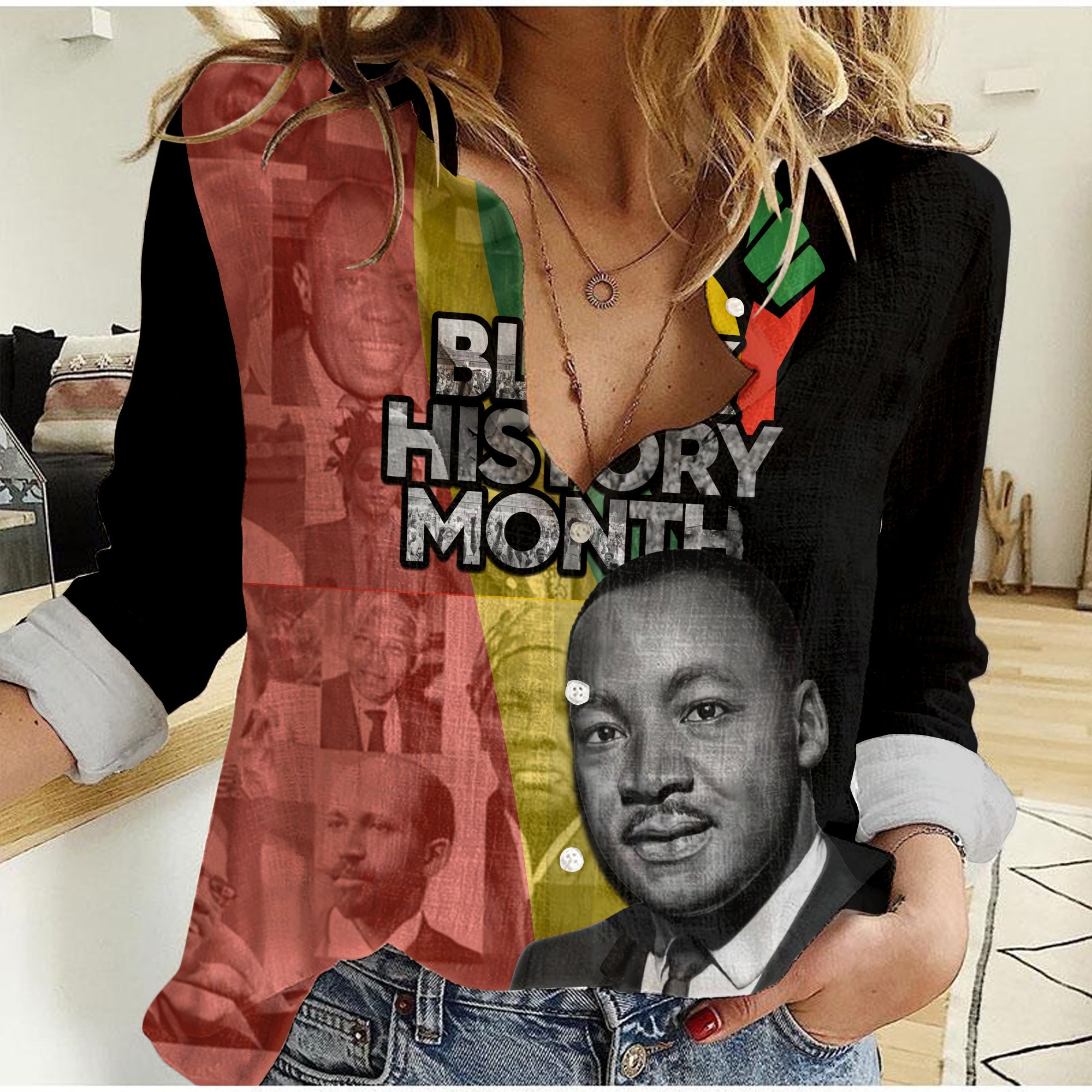 civil-rights-leaders-women-casual-shirt-african-american-black-history-month