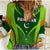 (Custom Personalised) Pakistan Cricket Women Casual Shirt Green Shaheens Champion LT13 - Wonder Print Shop