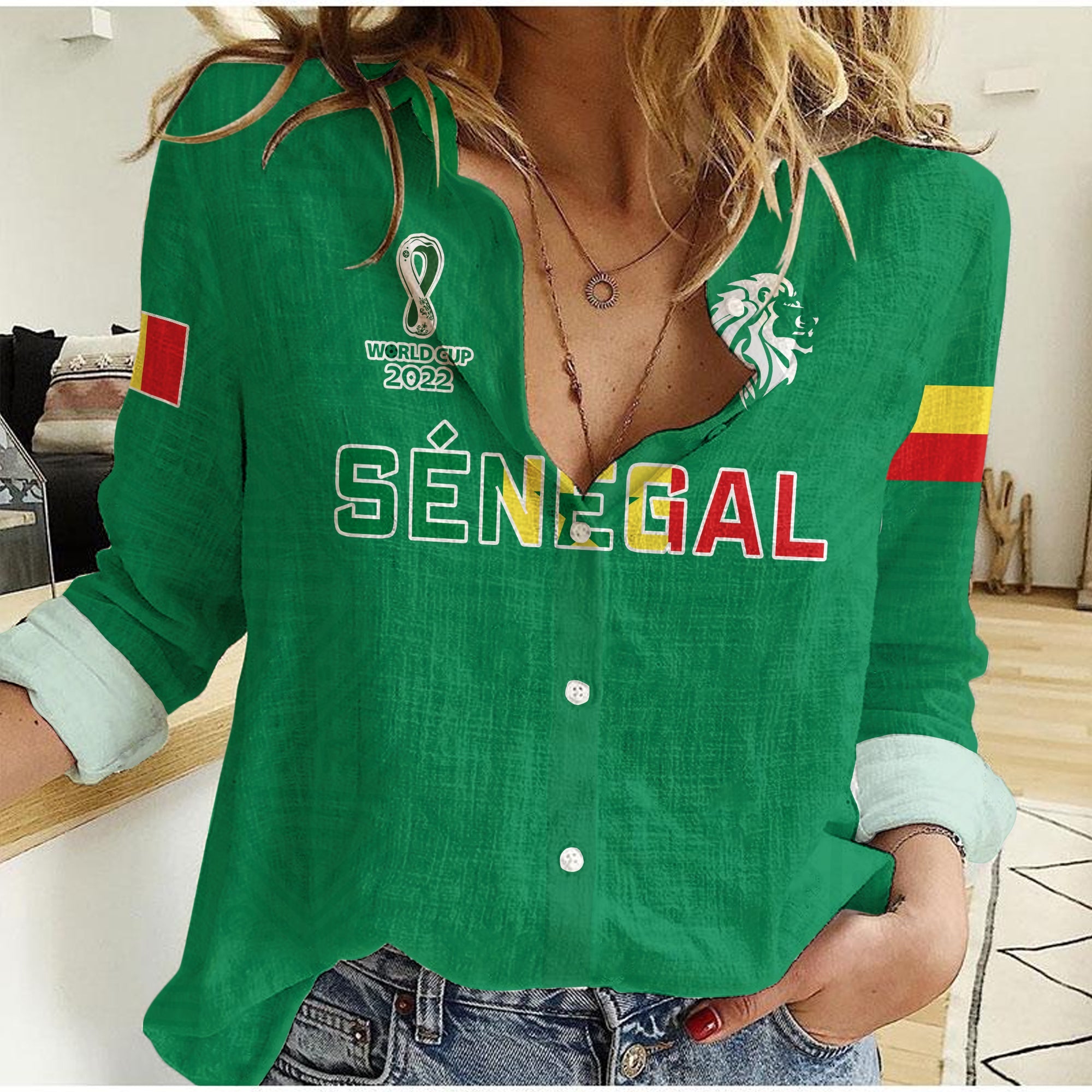 senegal-football-women-casual-shirt-lions-of-teranga-soccer-champions-world-cup