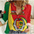 (Custom Personalised) Senegal Women Casual Shirt Happy 63th Independence Day - Wonder Print Shop