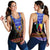 Cameroon Women Racerback Tank Atoghu Pattern Black Style - Wonder Print Shop