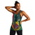 Cameroon Women Racerback Tank Map Cameroun Style Flag LT13 - Wonder Print Shop