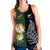 Custom Personalised South Africa Protea and New Zealand Fern Women Racerback Tank Rugby Go Springboks vs All Black LT13 - Wonder Print Shop