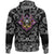 Viking Hoodie Warrior Axe with Bandana Paisley Style RLT12 - Wonder Print Shop