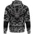 Viking Hoodie Warrior Emblem with Bandana Paisley Style RLT12 - Wonder Print Shop