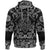 Viking Hoodie Warrior Fights Dragon with Bandana Paisley Style RLT12 - Wonder Print Shop