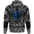 Viking Hoodie Warrior Knight with Bandana Paisley Style RLT12 - Wonder Print Shop