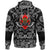 Viking Hoodie Warrior New with Bandana Paisley Style RLT12 - Wonder Print Shop