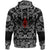 Viking Hoodie Warrior Ravens Valknut with Bandana Paisley Style RLT12 - Wonder Print Shop