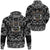 Viking Hoodie Warrior Skull Axes with Bandana Paisley Style RLT12 - Wonder Print Shop