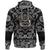 Viking Hoodie Warrior Skull Axes with Bandana Paisley Style RLT12 - Wonder Print Shop