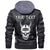 (Custom) Wonder Print Shop - Warriors Concepts With Skull Leather Jacket RLT12 - Wonder Print Shop