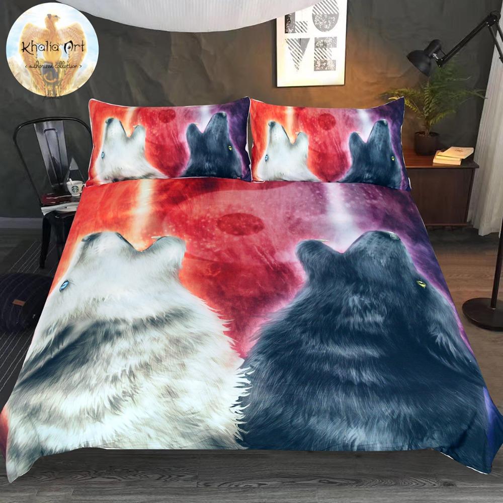 Let The World Hear Howls Of Wolves Native American Bedding Set LT10 - Wonder Print Shop