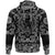 Viking Hoodie Werewolf and Celtic Scandinavian with Bandana Paisley Style RLT12 - Wonder Print Shop