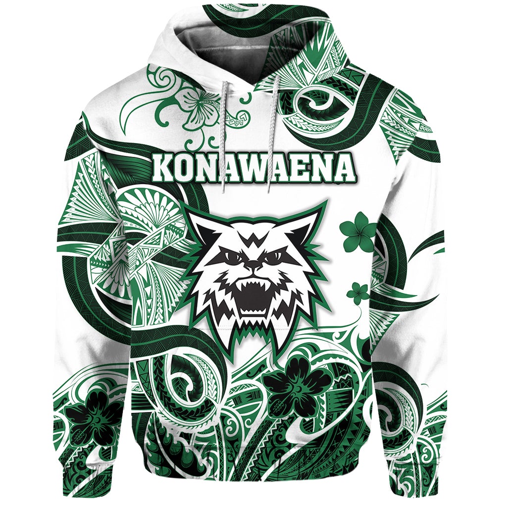 Custom Hawaii Konawaena Wildcats School Hoodie Unique Style LT8 - Wonder Print Shop