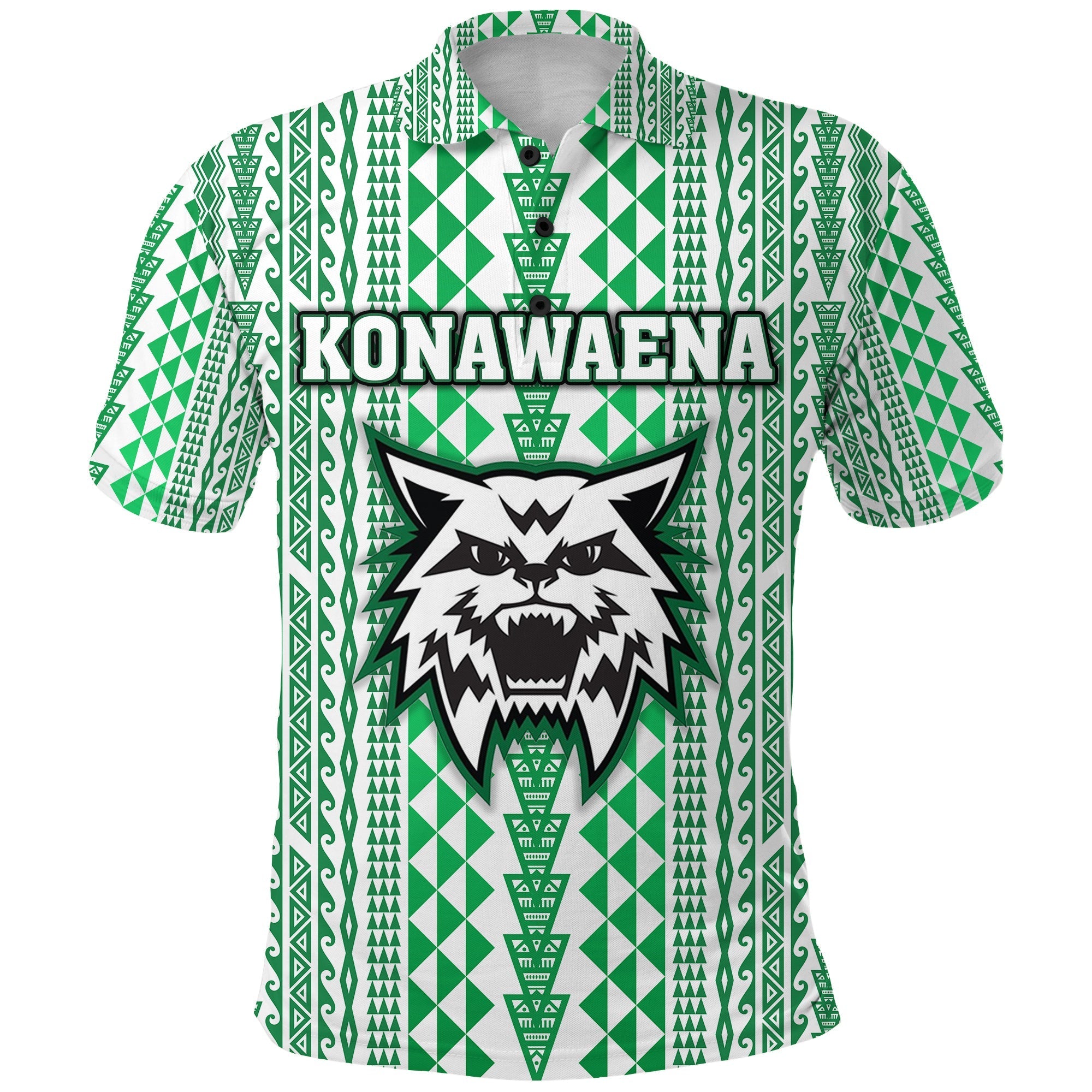 Hawaii Konawaena Wildcats School Polo Shirt Simple Style LT8 - Wonder Print Shop