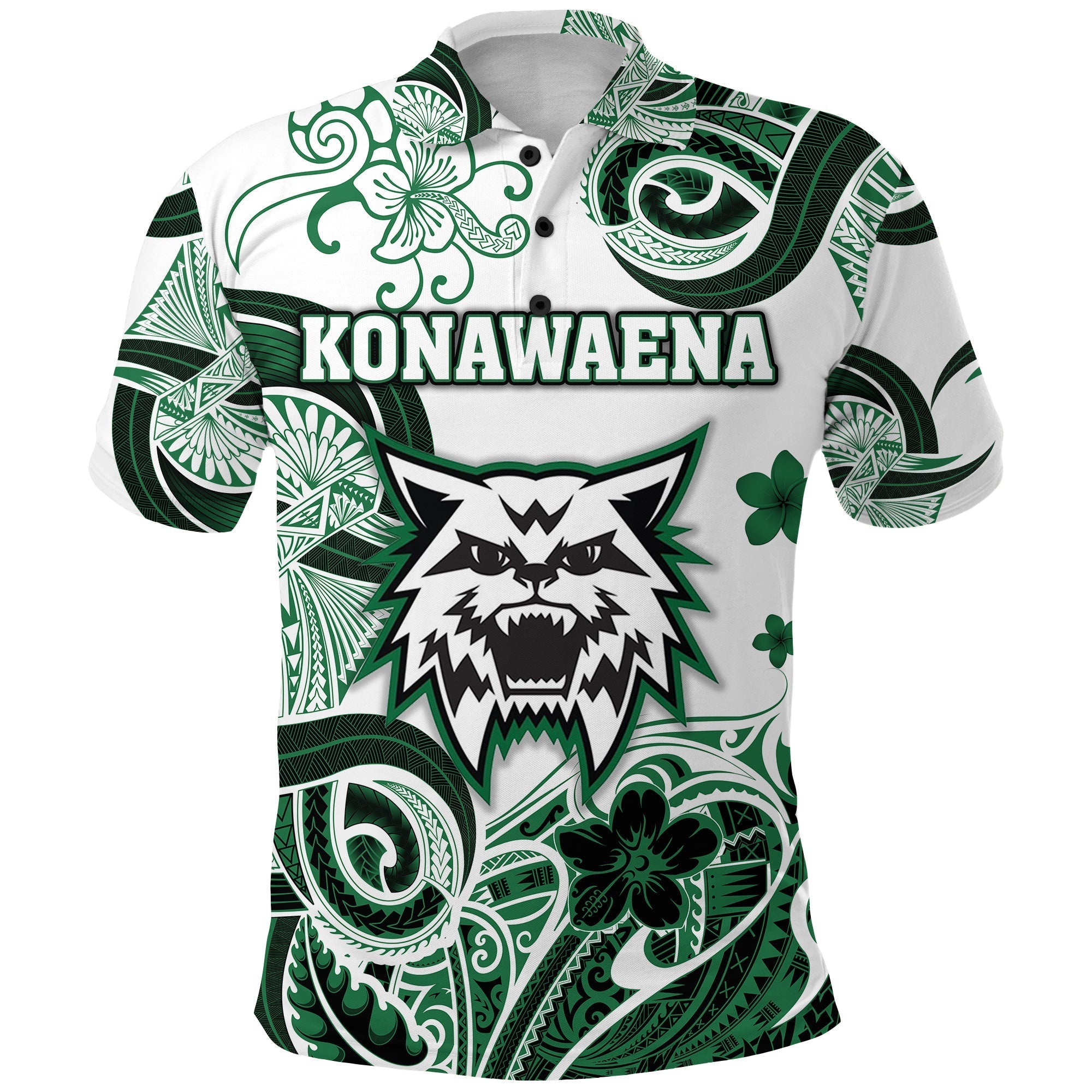 Hawaii Konawaena Wildcats School Polo Shirt Unique Style LT8 - Wonder Print Shop