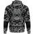 Viking Hoodie Winged Skull with Bandana Paisley Style RLT12 - Wonder Print Shop