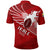 (Custom Personalize) Tonga Rugby Polo Shirt Ikale Tahi Soaring Wings - Wonder Print Shop