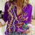 Women Casual Shirt Beads And Bling - It's A Mardi Gras Thing - Wonder Print Shop