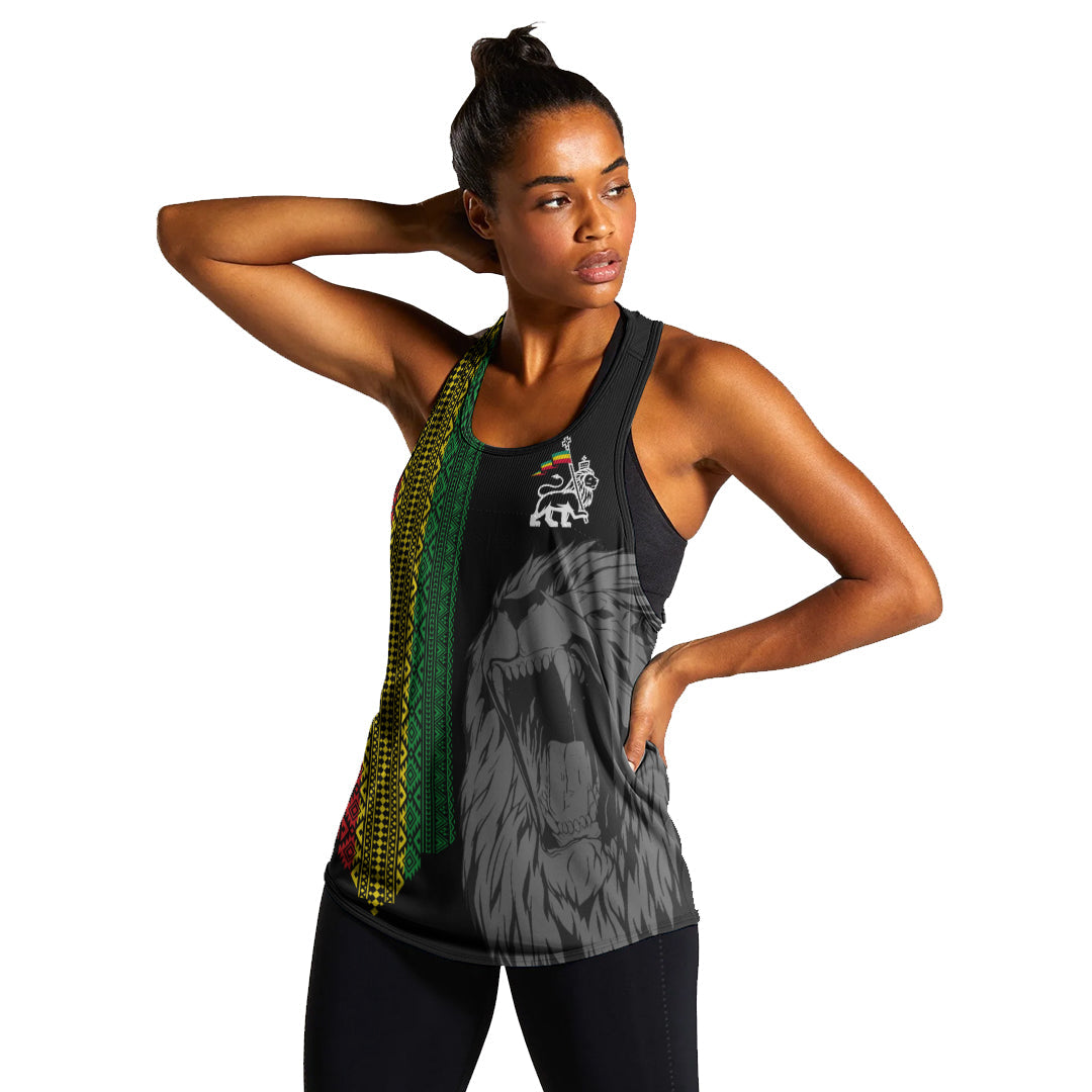 ethiopia-patriot-day-personalised-women-racerback-tank-roaring-lion