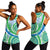 Sierra Leone Personalised Women Racerback Tank Ankara Style - Wonder Print Shop